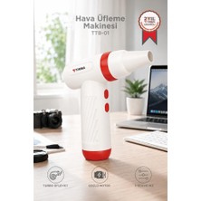 Torima Hava Üfleme Makinesi Yüksek Hızlı Turbo 85000 RPM 40W 1100 MAH TTB01 Kırmızı