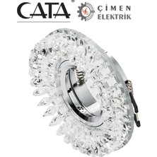 Marsilyan Cata Ct 6569 Menekşe Kristal Cam Spot Kasası