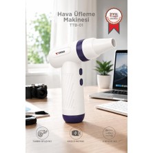 Torima Hava Üfleme Makinesi 85000PM 1100MAH 40W Yüksek Hızlı Turbo Şarjlı TTB01 Mavi