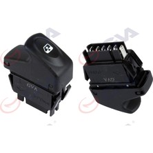 GVA Almparca Cam Açma Anahtari Sol Megane I-Clio Ii-Kangoo 98-05 6 Fiş-Tekli