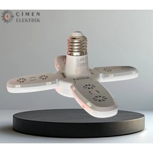 Marsilyan Cata Ct 1151 Pervane 30W LED Ampul 6500K Beyaz Işık E27 Duy