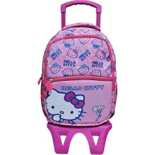 Obm Hello Kitty Çekçekli Okul Çantası 2720