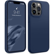 Bix iPhone 15 Pro Max Silikon Kılıf Magsafe Uyumlu Güçlü Koruma Darbe Emici Kömür Grisi