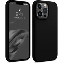 Bix iPhone 14 Pro Silikon Kılıf Magsafe Uyumlu Güçlü Koruma Darbe Emici Siyah