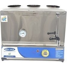Platin 35 Litre Elektrikli Pleytsiz Çay Kazanı & Kahveci Kazanı & Kahve ve Çay Ocağı Inox