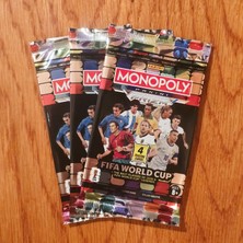 Panini Prizm Monopoly Dünya Kupası X3 Adet Lisanslı Oyun Paketi (Toplam X12 Adet Oyun Kartı)