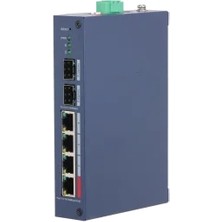 Dahua 4port Poe 10/100 2xsfp Cloud Yönetilebilir Switch CHS4206-4ET-90