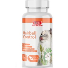 Bio Petactive Hairball Control Tablet Kediler Için Tüy Yumağı Önleyici Tablet 90 Lı 45 Gr.