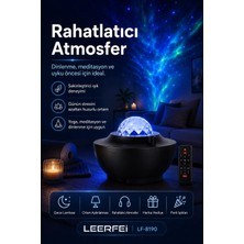 Grifin Soft Uzaktan Kumandalı Yıldızlı Gökyüzü Projektörü Gece Lambası Ambiyans Işıklı
