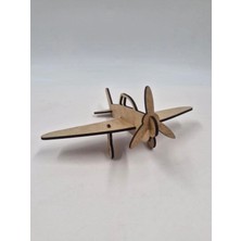 Mu Art Ahşap 10 Adet Ahşap Çocuklar Için Boyanabilir Maket Uçak Yap Birleştir Kiti Anaokulu/kreş Toplu Etkinlik