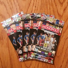 Panini Prizm Monopoly Dünya Kupası X5 Adet Lisanslı Oyun Paketi (Toplam X20 Adet Oyun Kartı)