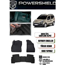 POWERSHIELD Citroen Nemo 2007 ve Sonrası Için Araca Özel 5D Premium Havuzlu Oto Paspas Takımı