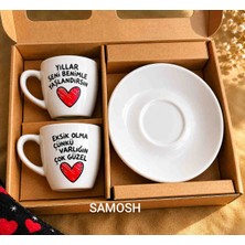 Iki Kişilik Türk Kahvesi Fincanı Seti