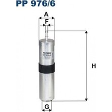 Filtron Almparca Yakit Filtresi Bmw F45 F46 F48 F39 Mini F54 F55 F56 F57 F60