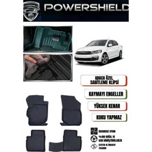 POWERSHIELD Citroen C-Elysee 2012 Sonrası Araca Özel Premium 4d Havuzlu Oto Paspas Takımı