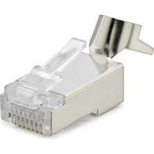 OEM RJ45 Soketi Cat7 Plug Metal 10LU Paket