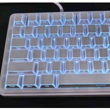 Leaven Folding Shadow Mekanik Rgb Klavye Pbt Tuş Seti