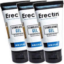 Bezos Erectin Gel 3lü Stimulant For Men 60 ml Jel Erkeklere Özel