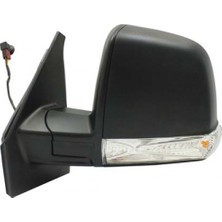Art Almparca Diş Dikiz Aynasi Elektrikli Isitmali Sinyalli Tek Cam Sol Doblo Combo D 2010-