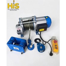 Shun 750-1500 kg Elektrikli Vinç 220 Volt 30 Metre Manuel Şaryolu