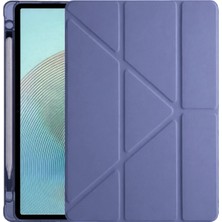 Fırsatkolik Mey Ithalat®   Redmi Pad 2 Kalemlikli Mars Tablet Kılıfı - Lavender