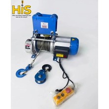 Shun 1500 kg 220 Volt 30 Metre Profesyonel Halatlı Vinç