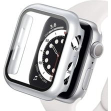 Fırsatkolik Mey Ithalat®   Watch Ultra 49MM Camlı Kasa Ekran Koruyucu - Gümüş