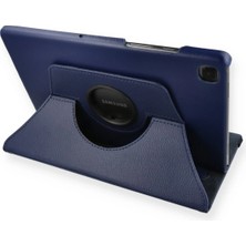 Fırsatkolik Mey Ithalat®  Samsung Galaxy T500 Tab A7 10.4 Kılıf 360 Tablet Deri Kılıf - Lacivert
