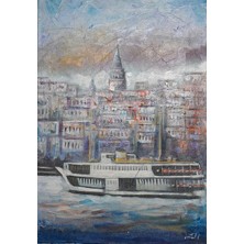 Galeri Atmaca Galata'nın Puslu Şarkısı: Vapurun Sessiz Geçişi