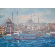 Galeri Atmaca Boğaz'da Nostaljik Vapur ve Tarihi Yarımada