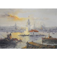 Galeri Atmaca Kız Kulesi'nin Efsunlu Akşamüstü