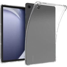 Fırsatkolik Galaxy Tab A11 Plus Anti Shock Tablet Silikon - Şeffaf