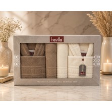 Havilla 8 Parça Bornoz Takımı