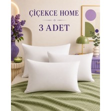 ÇİÇEKCE HOME Çiçekce Home Yastık Boncuk Silikonlu 3 Adet 900 Gram