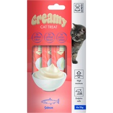 M-Pets Creamy Somon Balıklı Kedi Ödülü 4X15G