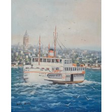 Galeri Atmaca Galata'nın Izinde Boğaz'da Nostaljik Vapur