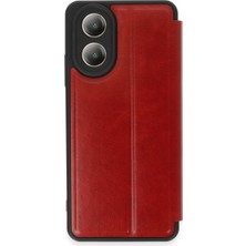 TeknoKapsül A38 Kılıf Flip Cover - Kırmızı