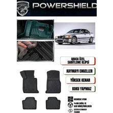 POWERSHIELD Bmw 3 Serisi E36 (1990-2000) Uyumlu Araca Özel Premium 4d Havuzlu Oto Paspas Takımı