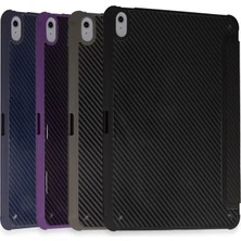 Aydogan's Ipad Pro 13 (2024) Kılıf Color Karbon Tablet Kılıfı - Derin Mor