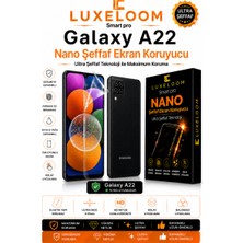 Luxeloom Smart Pro Galaxy A22 Nano Şeffaf Ekran Koruyucu