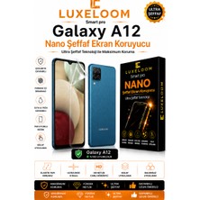 Luxeloom Luxelloom Galaxy A12 Nano Şeffaf Ekran Koruyucu