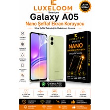 Luxeloom Samsung Galaxy A05 Smart Pro Nano Şeffaf Ekran Koruyucu