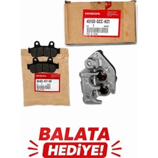 Honda Spacy Act's Alpha Alt Fren Merkezi(Kaliper) Balata Hediyeli Honparmotosiklet