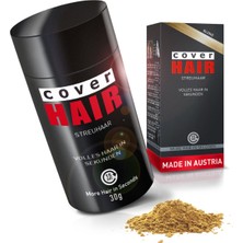 Cover Hair Saç Fiberi Dolgunlaştırıcı Kellik Kapatıcı Toz (Topik Tozu) 30GR.