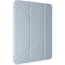 Aydogan's Ipad Pro 11 (2018) Kılıf Kalemlikli Mars Tablet Kılıfı - Mavi