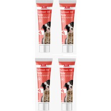 Bio Petactive Salmon Oil Paste Kedi ve Köpek Için Somon Yağı Macun 100 Ml. x 4 Adet