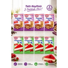 Dr. Oetker 4 Adet Cheesecake Yap 222 Gr+ 4 Adet Tiramisu Yap 91 gr