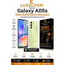 Luxeloom Samsung Galaxy A05S Uyumlu Smart Pro Nano Şeffaf Ekran Koruyucu (0.15MM Kırılmaz Elastik Yapı)