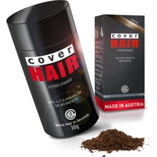 Cover Hair Saç Fiberi Dolgunlaştırıcı Kellik Kapatıcı Toz (Topik Tozu) 30GR.