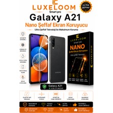 Luxeloom Smart Pro Samsung Galaxy A21 Nano Şeffaf Ekran Koruyucu